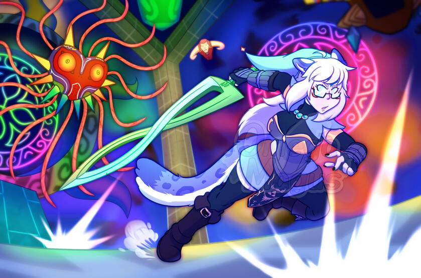 SKEB style commission for missyLANIEous on Twitch